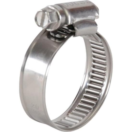 

TRUSCO Хомут полностью из нержавеющей стали 13 x Упаковка хомутов, Сталь, Устойчивый к царапинам, Серебристый, 35 мм, 10, TE13-35