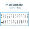 Brother JD2799 Multifunction Electric Sewing Machine