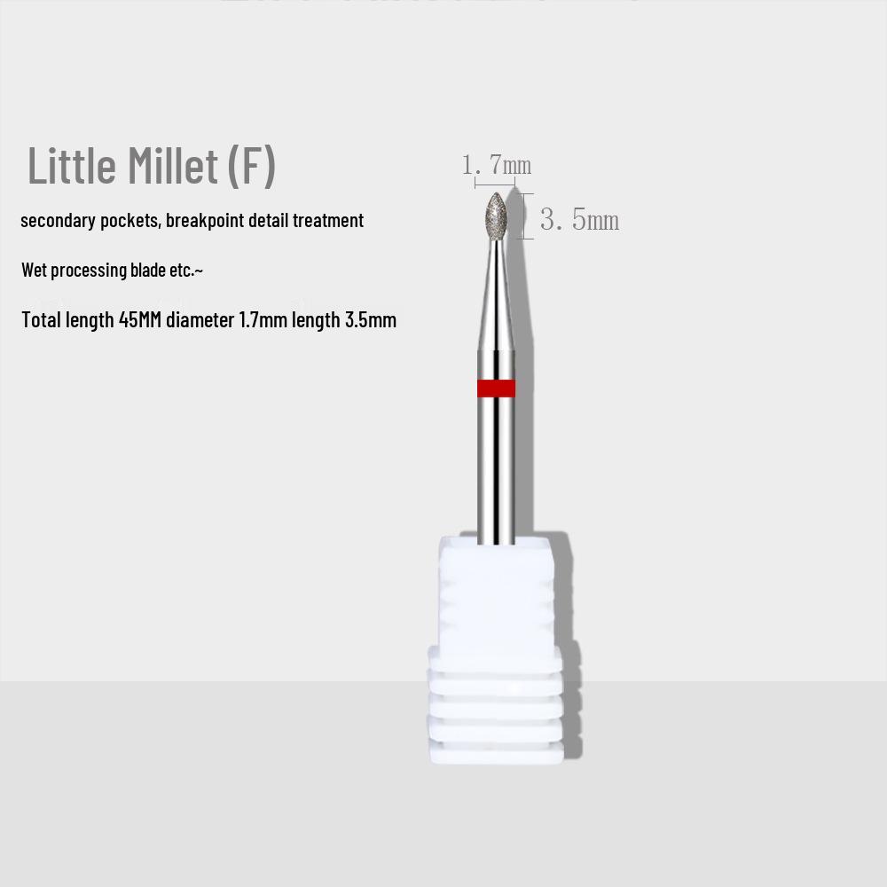 Diamond Nail Head Set for Cuticle & Nail Pre-Treatment and Removal
