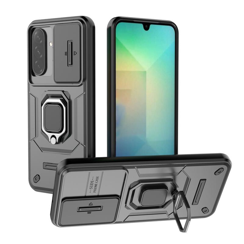 For Samsung A26 Case Cover Samsung Galaxy A26 Capas New Phone Bumper Back Slide Camera Lens Ring Holder Fundas Samsung A26 A 26