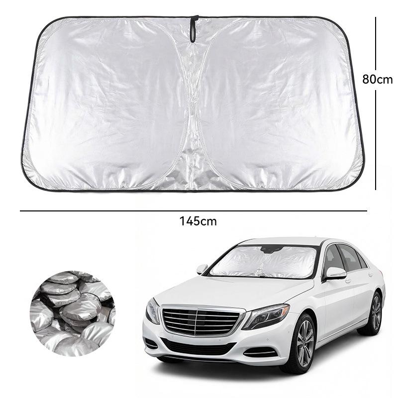 2026 Model Car Windshield Sunshade Umbrella - Heat Insulation & Light Blocking