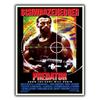 PREDATOR METAL SIGN PLAQUE Film Movie Poster Mancave Decor Cinema roomAluminum