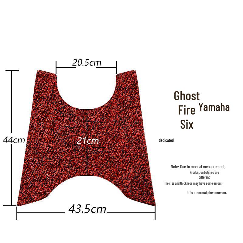 6th Gen Yamaha Motorcycle Ghost Fire Anti-Slip Footrest Cover