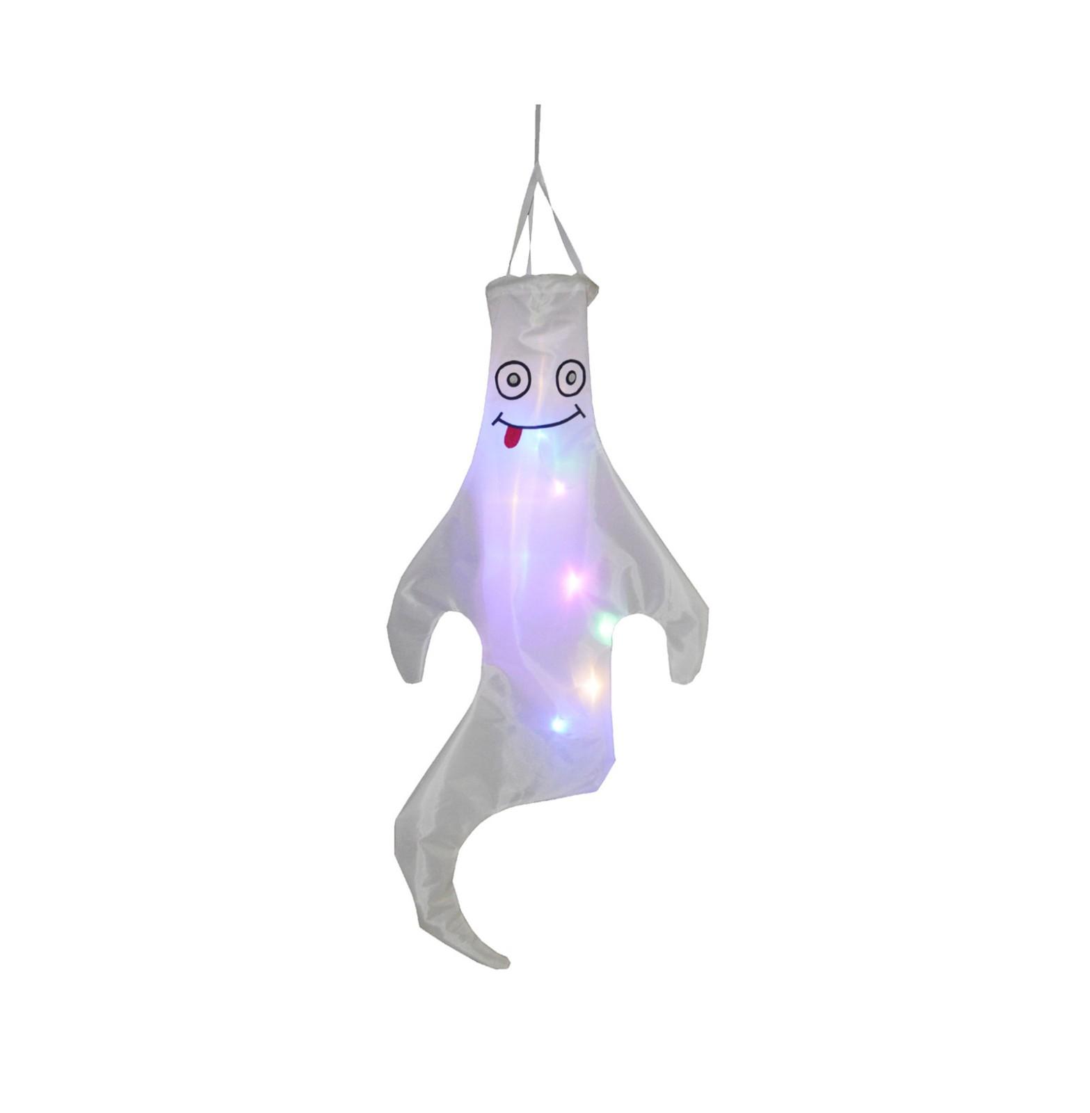 

Хэллоуин Призрак Форма Windsock Флаг Светодиодные Фонари Хэллоуин Открытый Висячий Декор