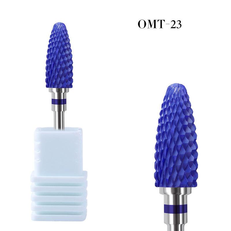 Electric Nail Drill Bit Milling Cutter Ceramic Tungsten Carbide Polishing Grinding Head For Manicure Cutters Nail Art Tools