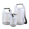 2L/5L/10L Pvc Wasserdichter Packsack Netzbeutel Tragbar Outdoor Sport Schwimmen Aufbewahrungstasche Pack Rafting Kajakfahren Camping