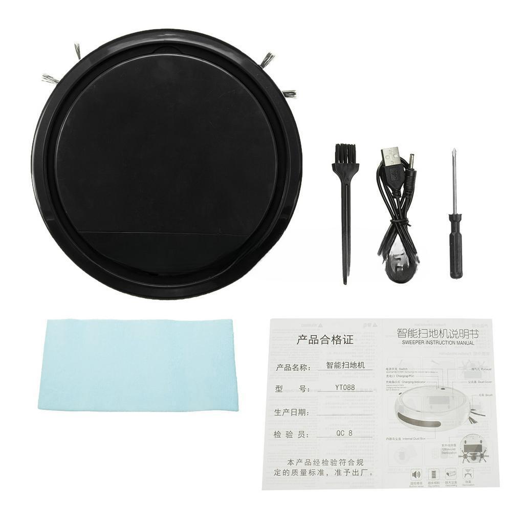 4IN1 Household 1800mAh Multifunctional Smart Vacuum Suction Cleaner USB Charging Sweeping Robot Fully Automatic UV Disinfection