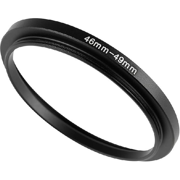 72-77mm Metal Step-Up/Down Ring Adapter Compatible with Mirrorless Cameras DSLR Lens, UV CPL ND Filter Thread Converter, Black