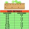 1000/3000PCS Wholesale Red Green Oval Soft Rubber Luminous Fishing Beads Glowing Sink Beads For Fishing Rigs Fishing Lure Tackle