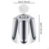 3 Pack Shower Knobs for Cold Diverter Functions in Bathroom Fixtures