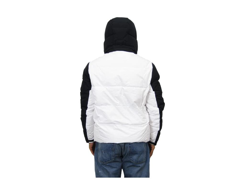 POLO RALPH LAUREN Big Pony Ripstop Parka Down Size 0101876 Men's Jacket, L, White/Black, [Used]