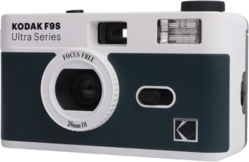 Kodak Ultra F9S Green Film Camera Compact 35mm Film Retro Analog Manual Operation - Camera, Design, Camera,