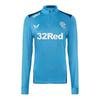 Castore Womens/Ladies Rangers FC Quarter Zip Fleece Top