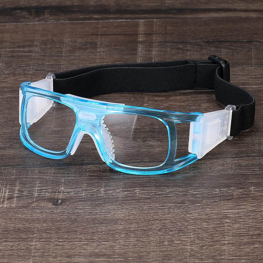 Basketball Glasses, Outdoor Basketball Sports Glasses, Anti-collision and Anti-fall Goggles with Myopia Frame, Basketball Glasses