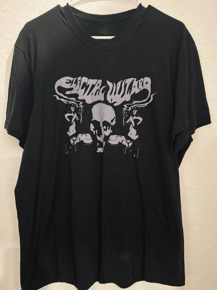 Унисекс Футболка с принтом Electric Wizard Band Tour VTG Concert от S до 5XL S