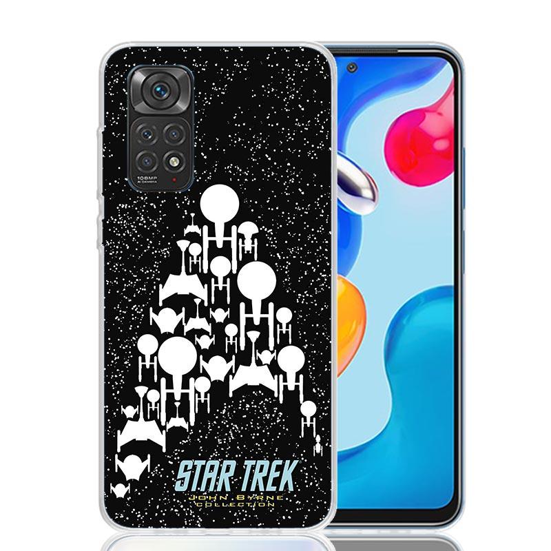 Star Movie T-Trek Phone Case For Xiaomi Redmi Note 13 14 15 Pro Plus 12S 12 14S 11S 11E 10 10S 11 11T 5G 4G Cover Coque Redmi No
