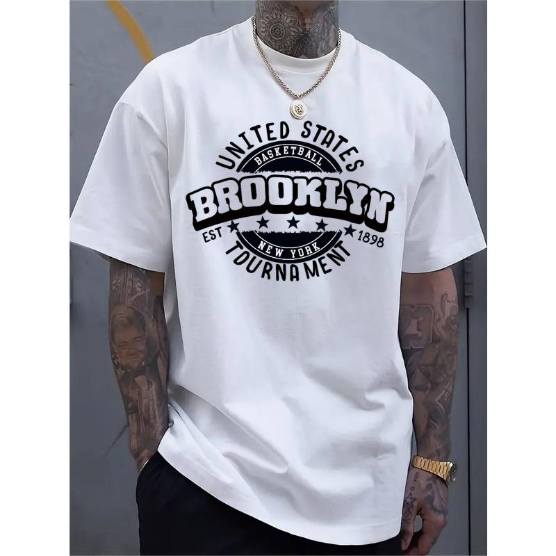 

European Size Short-Sleeved Casual for sports Shirt for Men Featuring a Stylish 2DPrint, Made from Stretchy And Comfortable Material, Ideal for Sports 4XL білий