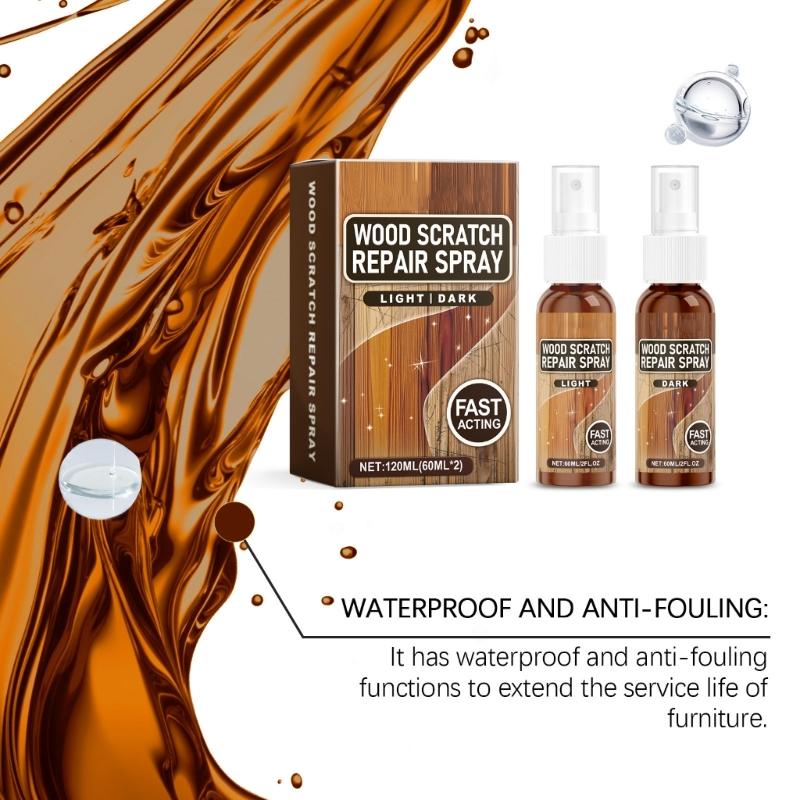 Fortschrittliche Bodenreparaturlösung Schnelltrocknende Technologie Hochglanzfinish Poliersprays für Holz Fliesen Laminat