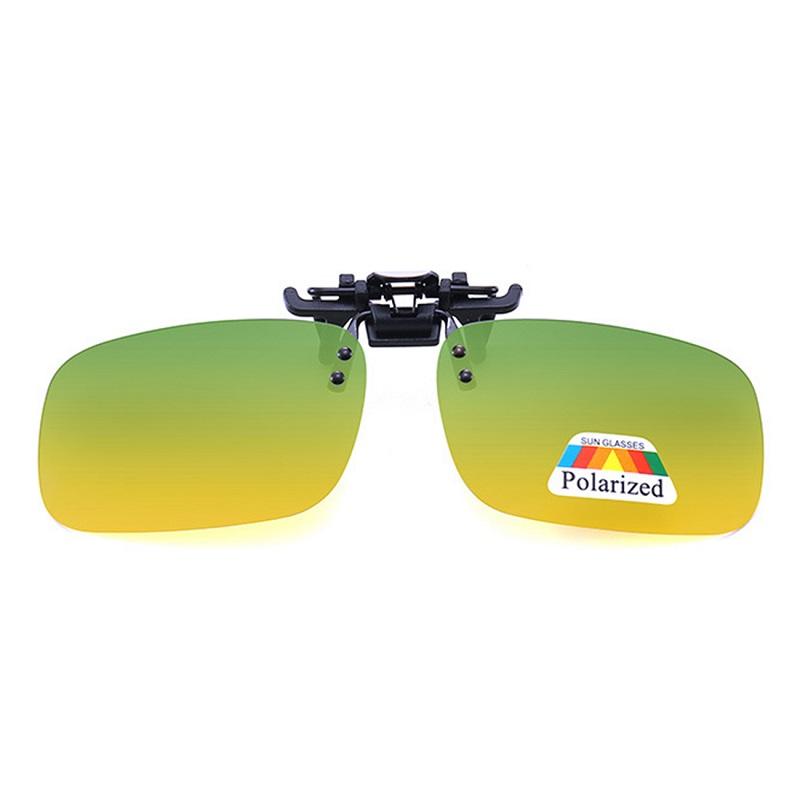 MAXJULI Car Driver Goggles Anti-UV Sun Glasses Driving Night Vision Lens Clip On Sunglasses for Men Women
