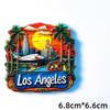 United States Refrigerator Magnets Los Angeles Travel Souvenirs America San Francisco Brooklyn Bridge Fridge Stickers Gifts