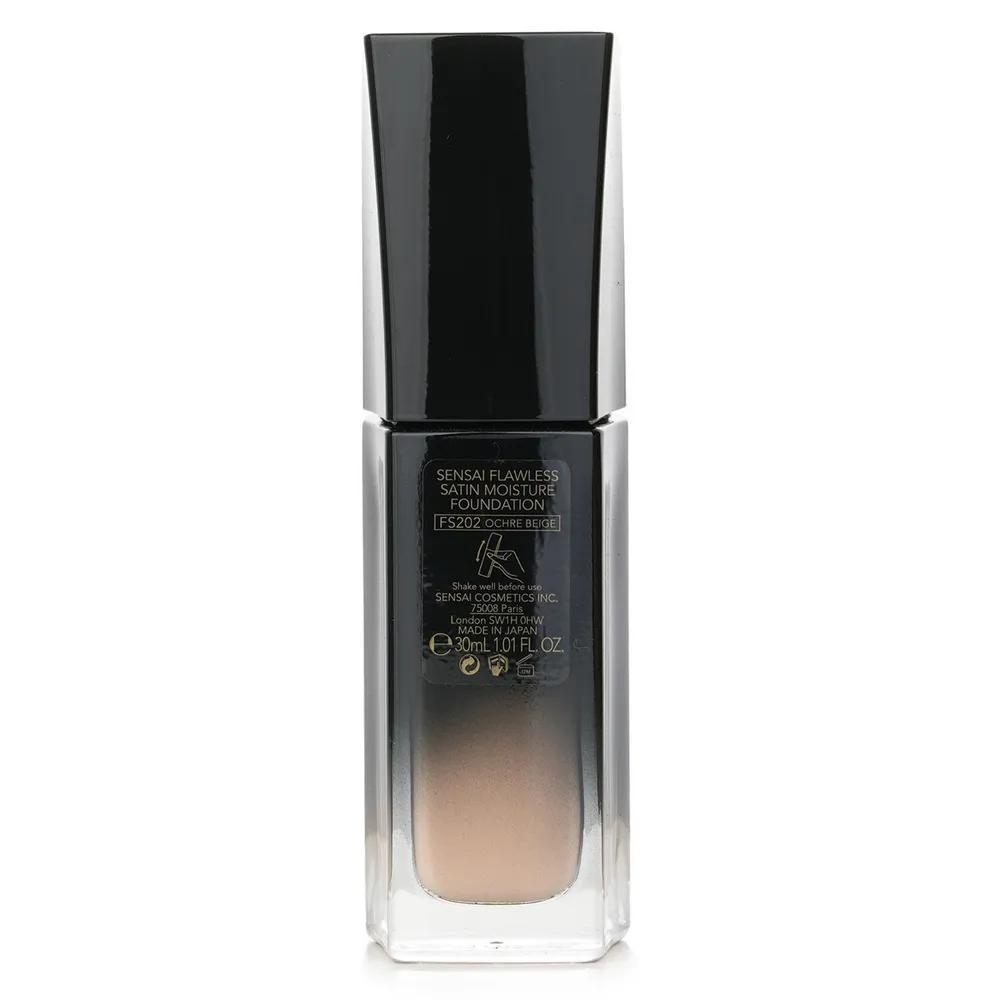 Sensai Flawless Satin Moisture Foundation - FS202 Ochre Beige 30ml/1.01oz