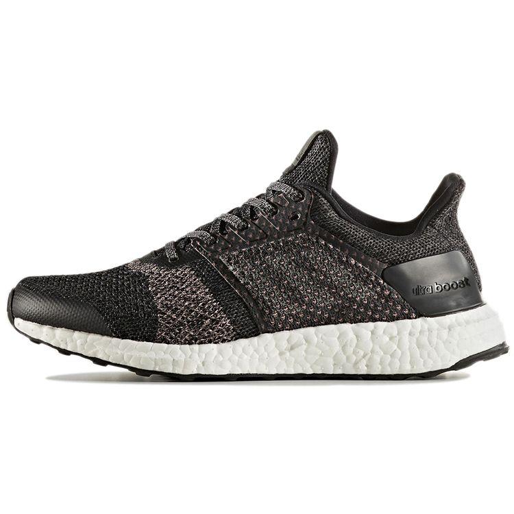 Adidas Ult Lace-Up Mesh Fabric Shock Absorbing Non-Slip Wear-Resistant Low-Top Running Shoes Women Sneakers Pink Gray S80621