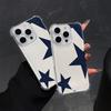 Creative star pattern phone case suitable for iPhone 17 16 15 14 13 12 11 Pro/Max/Plus anti drop and shockproof back cover