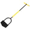 Manual Lawn  r, Saw Tooth Half Moon Shaped Steel Lawn Edging Tool Lawn  r for Grass, Borders Sidewalks, Driveways, Gardens