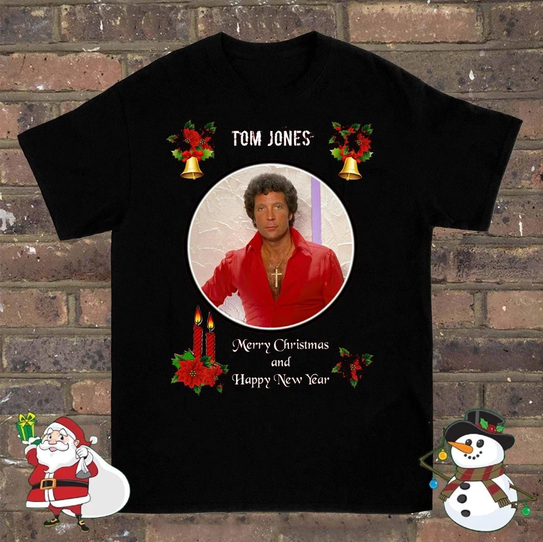 New! Tom Jones Christmas X-mas T-shirt Men Women S
