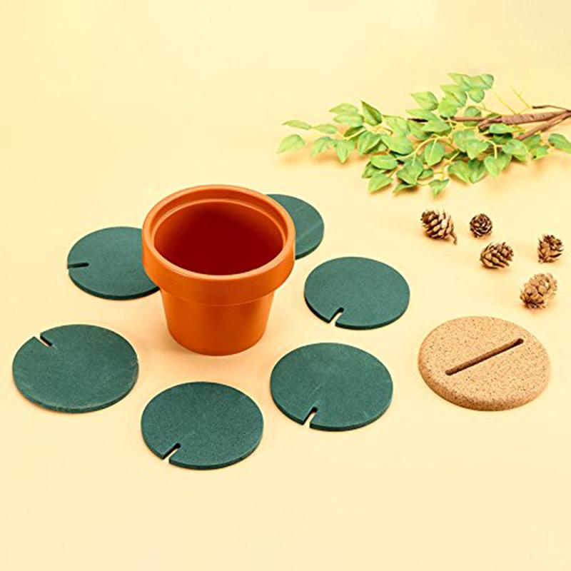 Creative Cactus Coaster, Anti-Slip Heat Insulation Tea Mat, Diy Home Tableware, Coffee Cup Holder, Pen Holder Storage Placemats