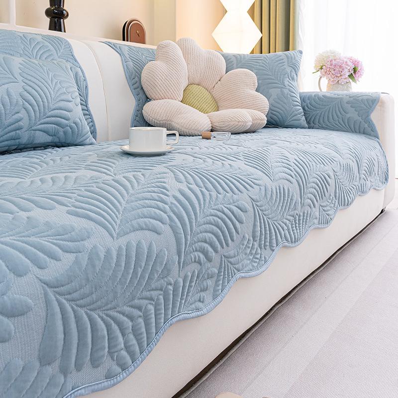 

Modern Simple And Cool Irregular Ice Silk Sofa Cushion Summer New Ice Silk Mat One-Piece Seat Cushion 70*70cm