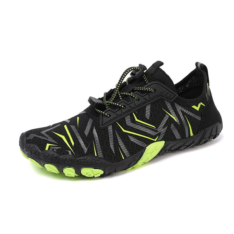 New quick-drying wading shoes outdoor hiking shoes couple retracement shoes sports five-finger fitness swimming shoes