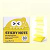 New 80Sheets/Box Self-Adhesive Memo Pads Pull-Type Sticky Note Pearlescent Transparent Paper For Office School Stationery Supply