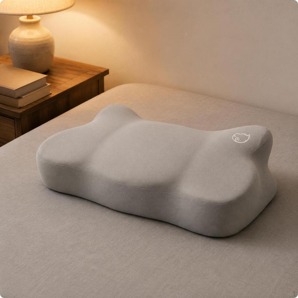 Butterfly Cervical Pillow Slow Memory Ergonomic Side Sleeping Traction Design Blue