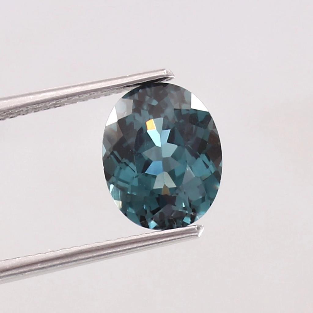 Blue Green Natural Tourmaline Oval 9 Ct Fabulous Certified Loose Gemstone