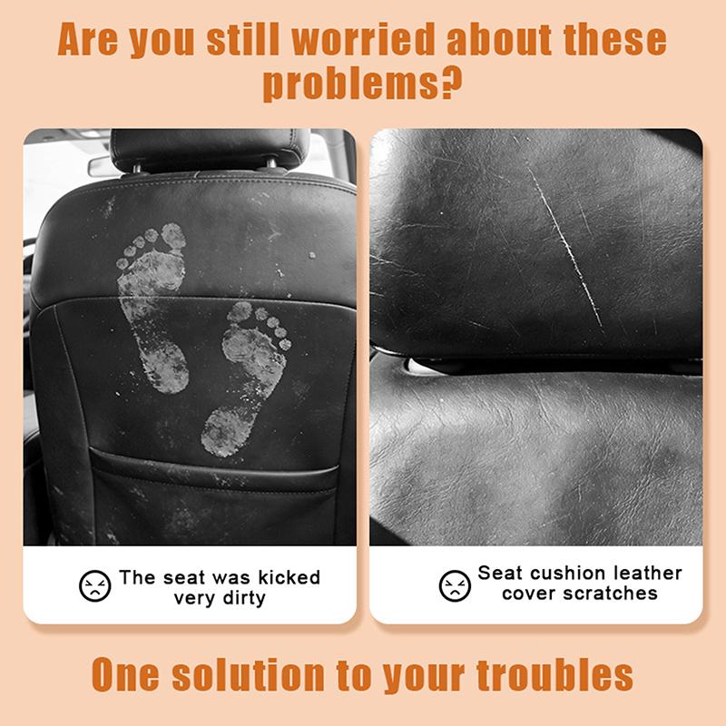 1Pcs Car Anti-Dirt Pad For Children Kids Auto Seat Back Protector Cover Universal Car Back Seat Organizer With Storage Pockets