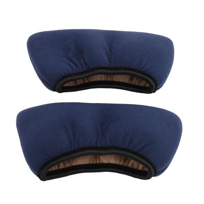 2 Peças Almofada Axilar para Muleta Espessamento Almofada Axilar Algodão Confortável Acolchoamento Lavável para Adulto