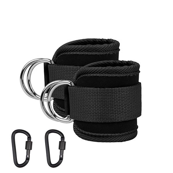 Ankle Straps Tpe Resistance Rope Set Ankle Support Cuffs For Gym Cable Machines Fitness Yoga Pilates Crossfit Women Weight Sport