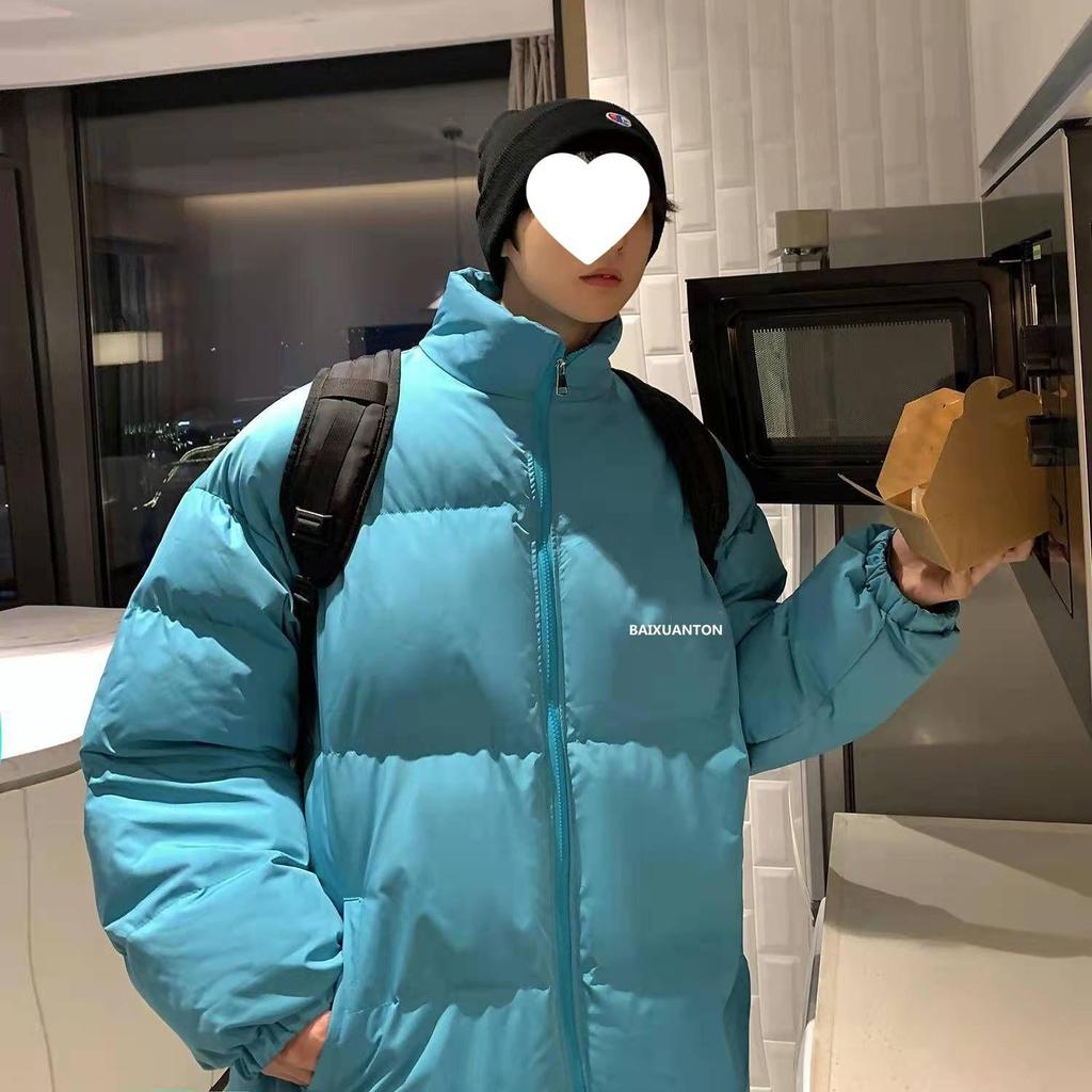 Damen 2025 Koreanischer Stil Locker Baumwolle Gefüttert Wintermantel - Trendige Unisex Brotjacke.