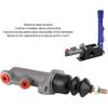 Hydraulic Handbrake Master Cylinder Bore Brake Clutch Master Cylinder 0.625in Aluminium Alloy For Hydraulic Hydro Handbrake