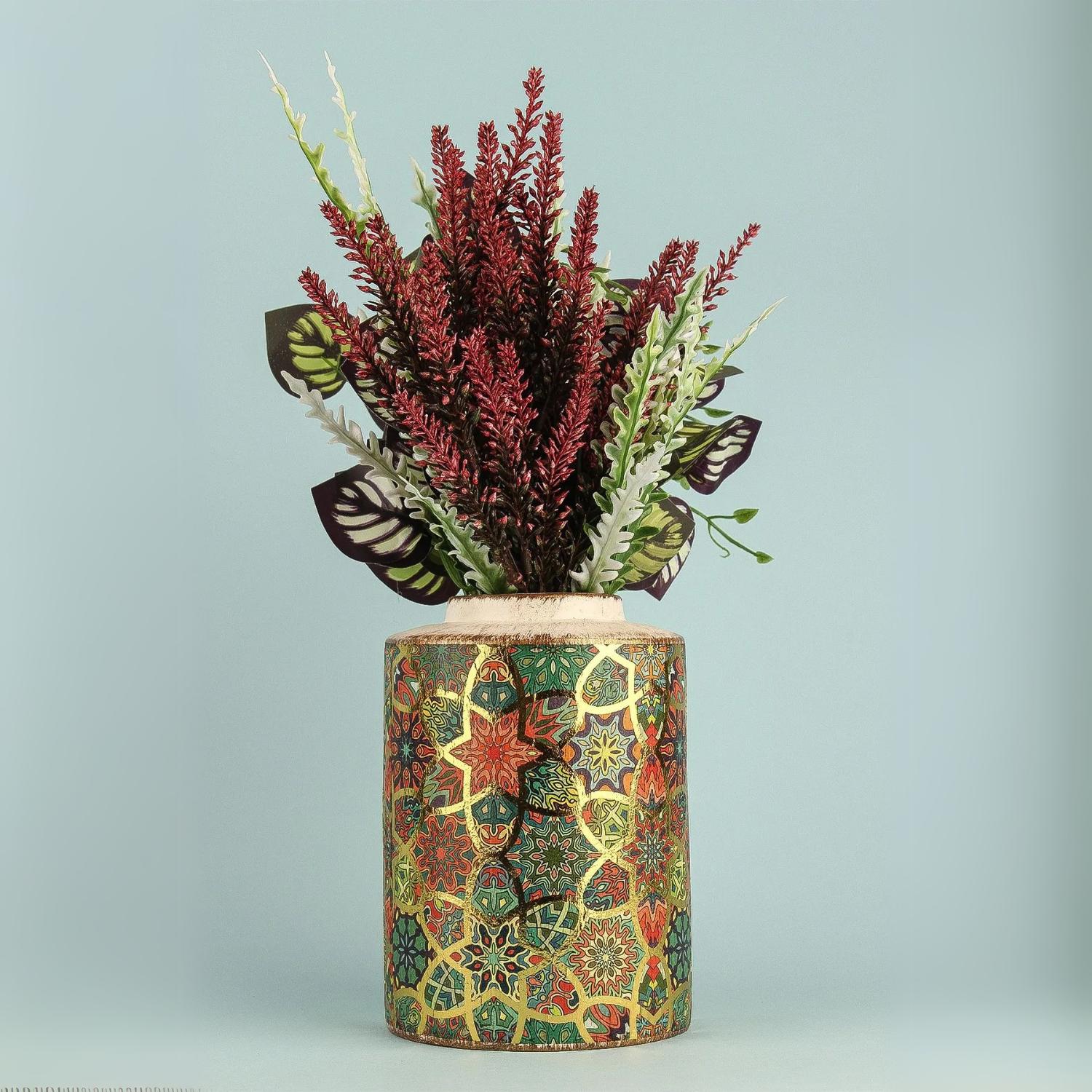 

Tetu Handmade Ceramic Vase 17 cm різнокольоровий