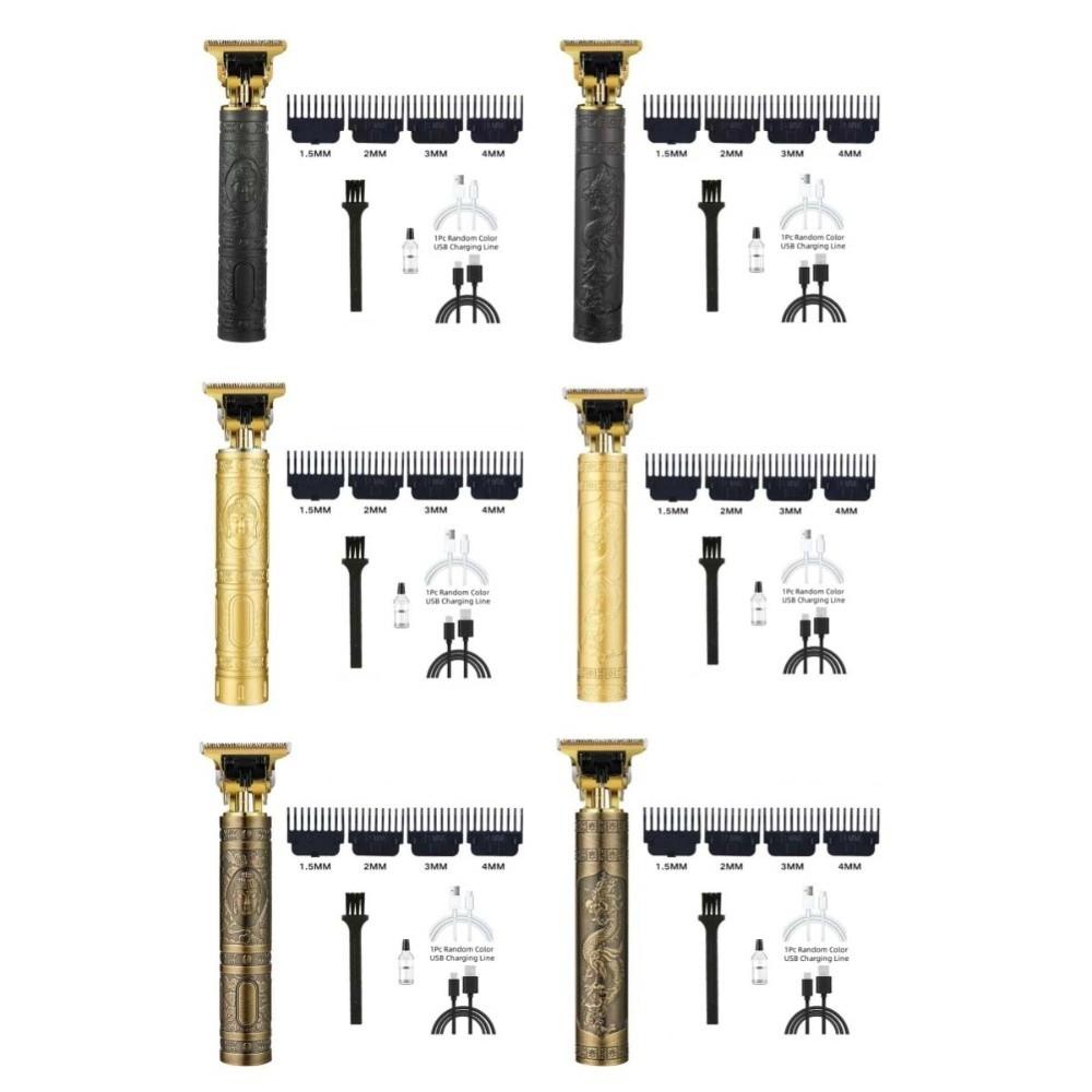 4 Limiting Combs Men's Hair Trimmer Hair Cutting Machine Head Electric Pusher  Home