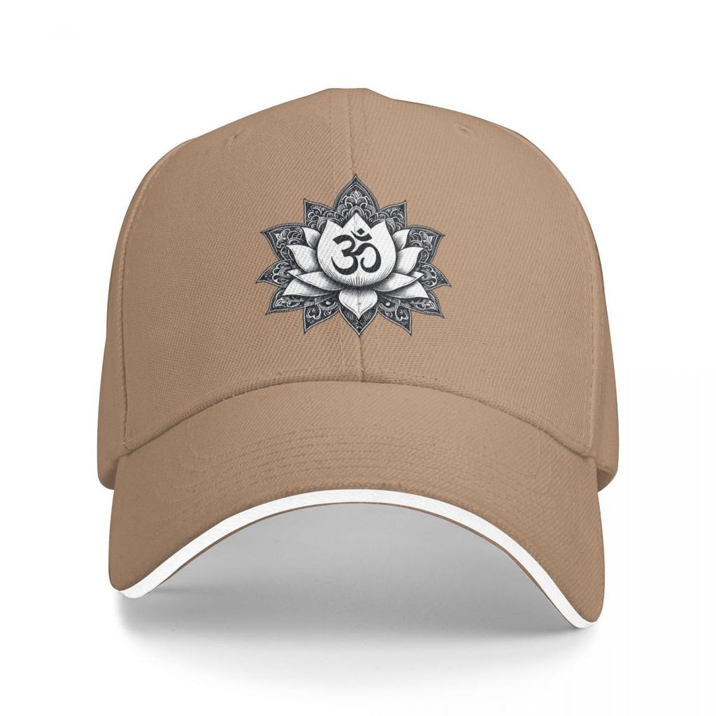 Om Yoga Lotus Flower Buddhist Lotus Meditation Baseball Caps Snapback Baseball Hats Casual Casquette Outdoor for Men And Women