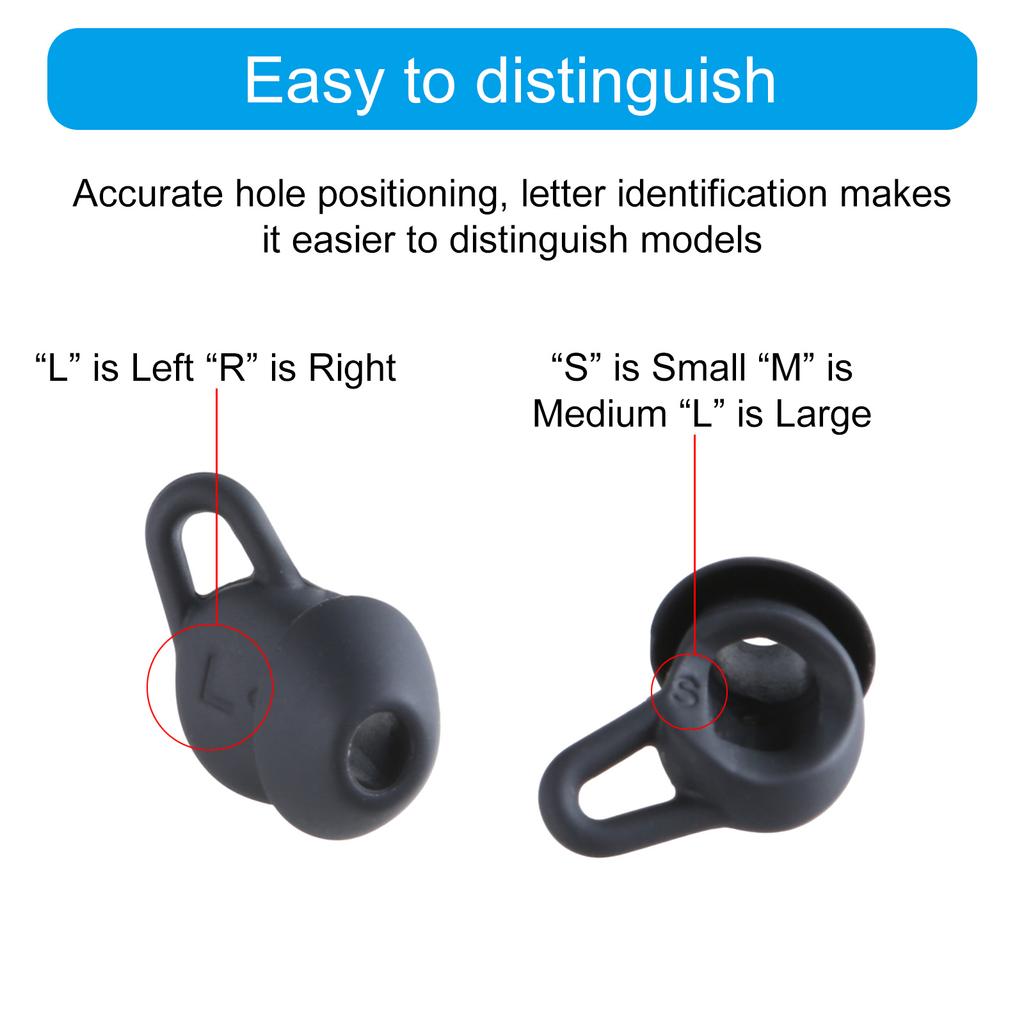 Silicone Earbud Tips Earplugs For HUAWEI Freelace pro2 Wireless In Ear Headphones Eartips Set Comfort Fit
