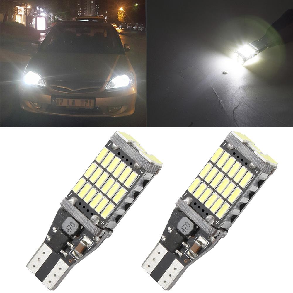 1~4PCS 2x Canbus T15 W16W LED Bulbs Reverse Lights 4014SMD Car LED Back Up Rear Lamp For 5 Series E60 E61 F10 F11 F07 Mini