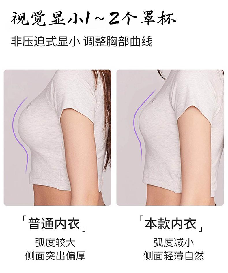 Big chest, small full cup bra without steel ring, lace thin design, gathered and gathered accessory, comfortable and beautiful back underwear