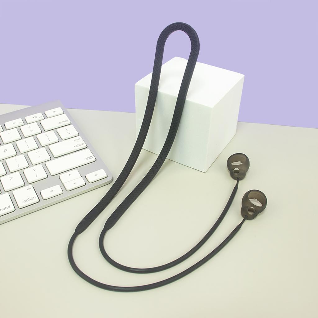 Fashion Anti-lost Strap Soft Hanging-Neck Rope Cable Waterproof-Lanyard Cord Suitable for Link Buds S Wireless Headphone