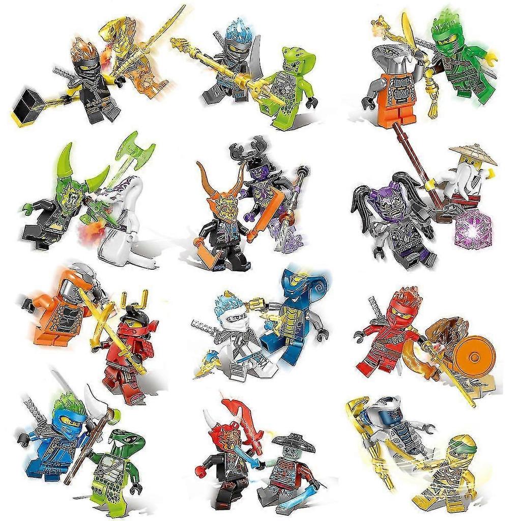 Ninjago Minifiguren-Set, 48 Teile