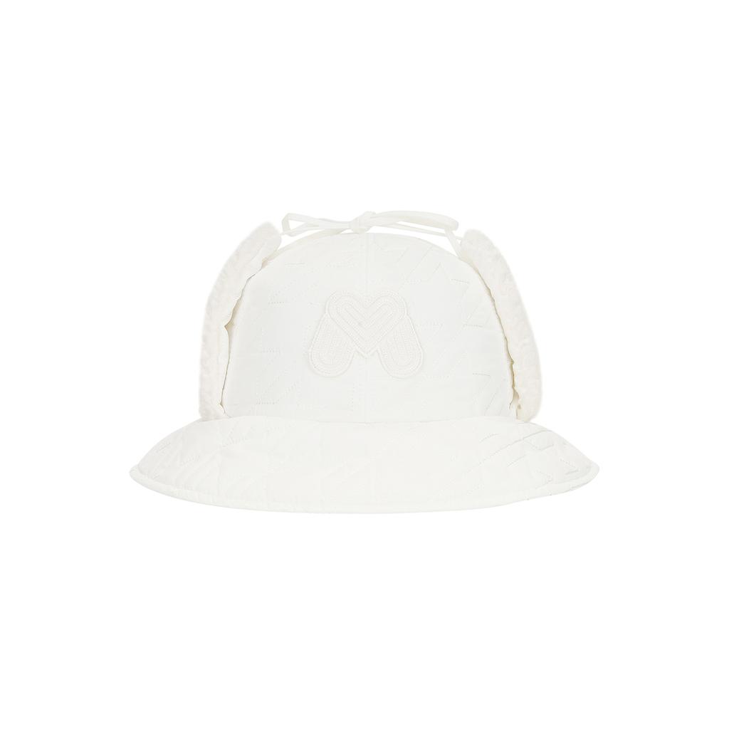 MARTINE GOLF Padded Warmer Bucket Hat_White
