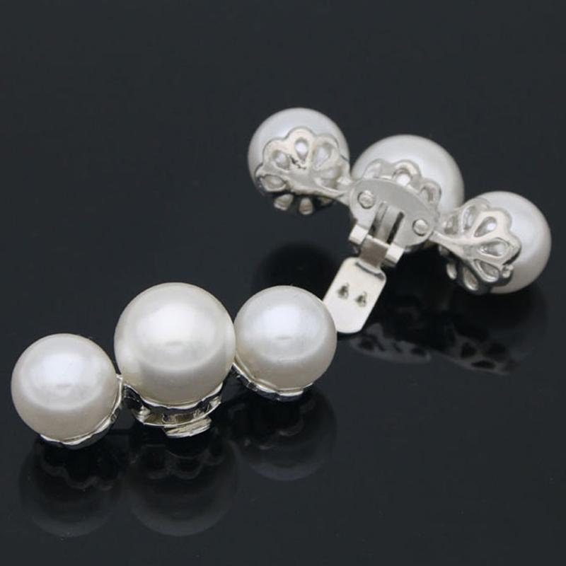 

1 шт. Женская заколка для обуви с жемчугом, декоративные заколки для женской съемной обуви с пряжкой белый